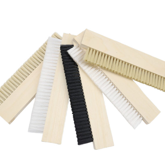 Factory wholesale extended Wood row brush 30 40 50 industrial brush machine long brush waterproof row brush