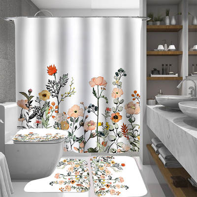 decorative shower curtain