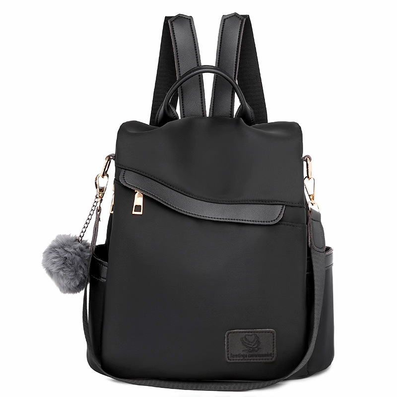 Bag Women's 2023 Summer New Korean Style Women's Backpack Fashionable Simple Anti-theft Travel Backpack Trendy Hair