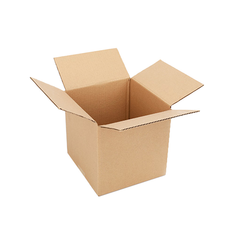 Spot wholesale side length 15~50mm square carton tea express packaging special hard corrugated carton can be customized