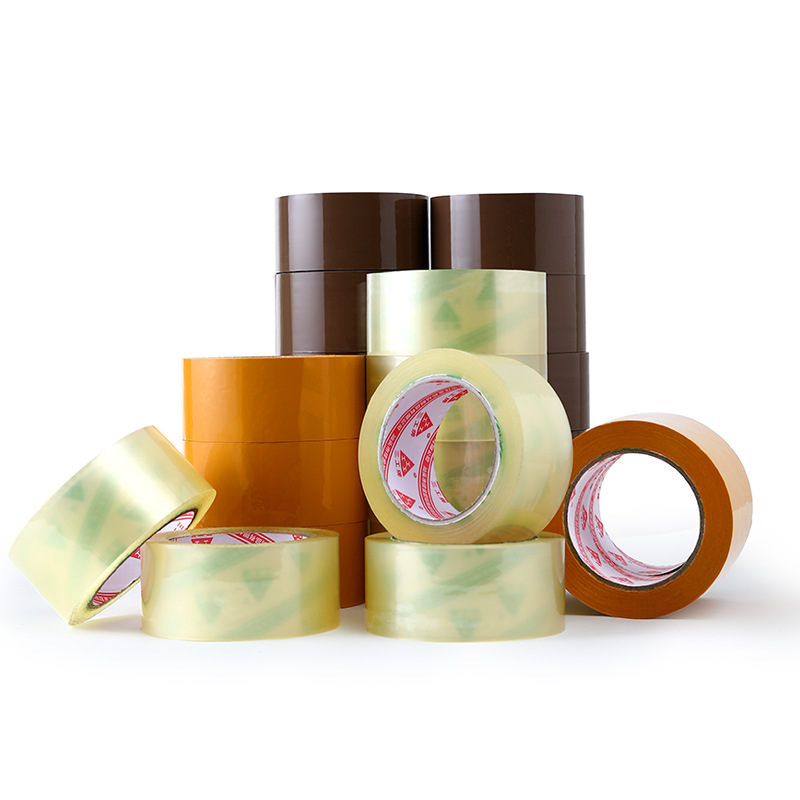 Sanyong brand low noise adhesive paper whispered packaging mute adhesive tape transparent sealing adhesive factory wholesale silent adhesive tape