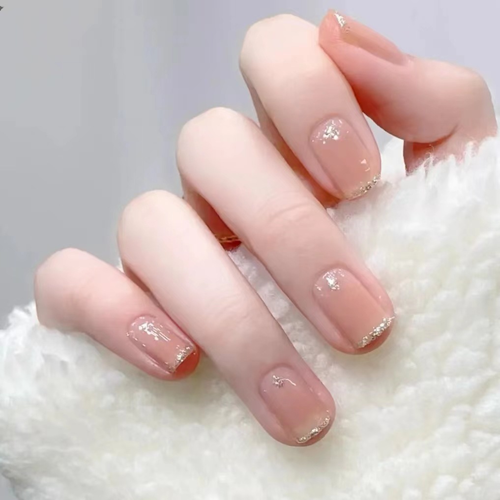 Super white jelly nude nail polish simple non-peeling long-lasting non-fading waterproof quick-drying student low-key