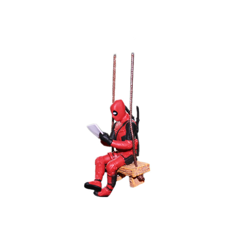 cartoon-deadpool-swinging-duck-series-car-rearview-mirror-pendant-reading-little-cheap-handheld-doll-car-decoration