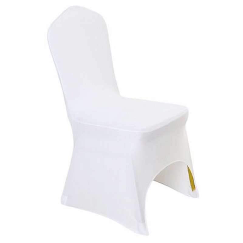Red White Elastic Chair Cover Hotel Banquet Hotel Chair Cover All-inclusive Dustproof Wedding One-piece Stool Cover Chair Cover Cover