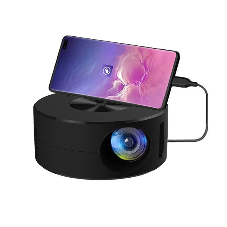 YT200 factory cross-border foreign trade home projector miniature portable mini portable small children's mobile phone projection