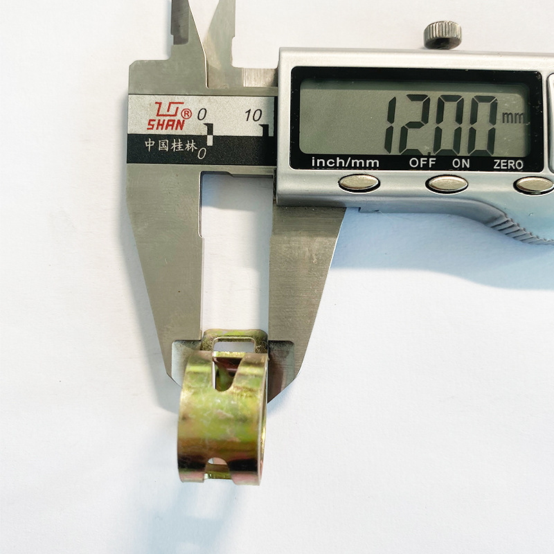 Factory supply hose elastic clamp ring hoop pipe fixing buckle washing machine gas range hood pipe clamp hoop