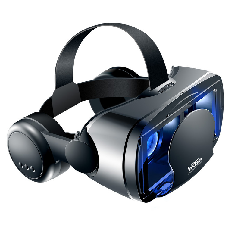 Vrg プロブルーライト保護 VR メガネモバイル仮想現実ヘッドセット 3D VR メガネデジタルコンピュータヘッドマウントディスプレイ|undefined