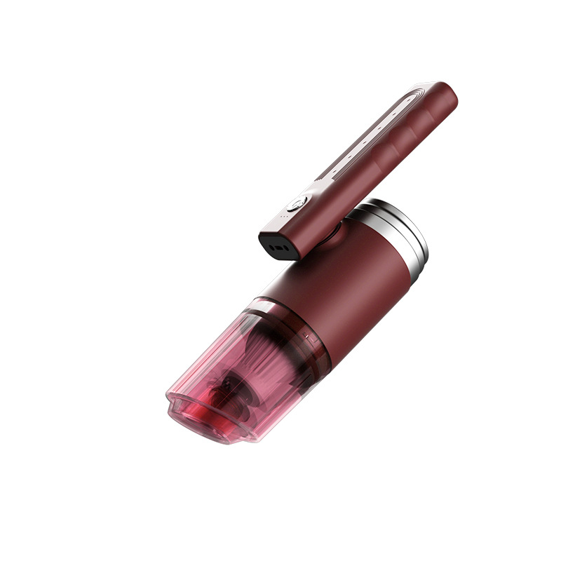 Cross-border new car vacuum cleaner blowing and suction integrated handheld wireless super suction car household folding portable