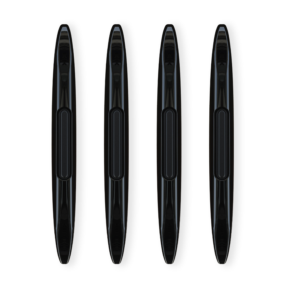 Car door airbag bumper strip anti-static silicone anti-collision sticker door side rearview mirror anti-scratch transparent sticker