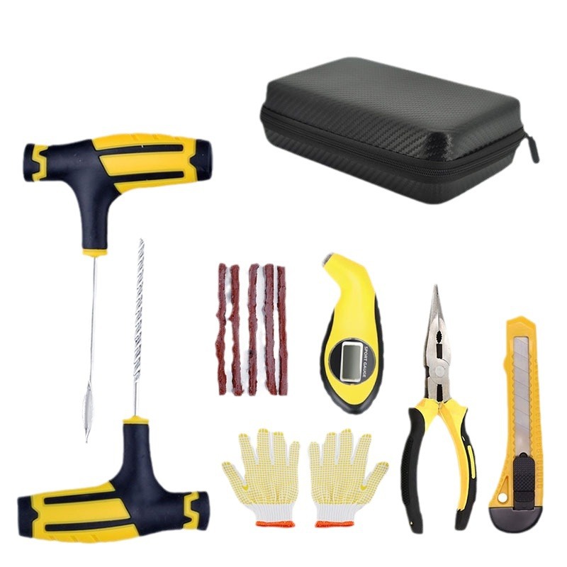 Cross-border thermal vacuum tire repair tool motorcycle electric vehicle repair tire repair kit car tire repair tool