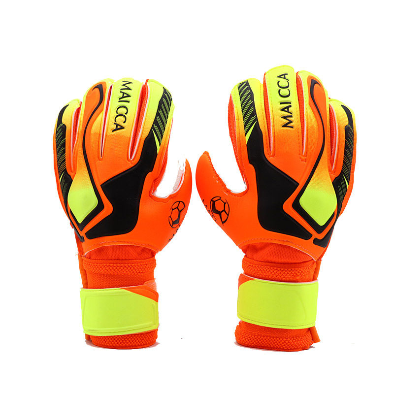 Goalkeeper Gloves Football Goalkeeper Professional Gloves with Finger Guard Children's Goalkeeper Gloves Game Goalkeeper Gloves