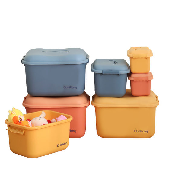 Children's toys plastic storage box small snack building blocks storage box clay magnetic sheet finishing storage box wholesale