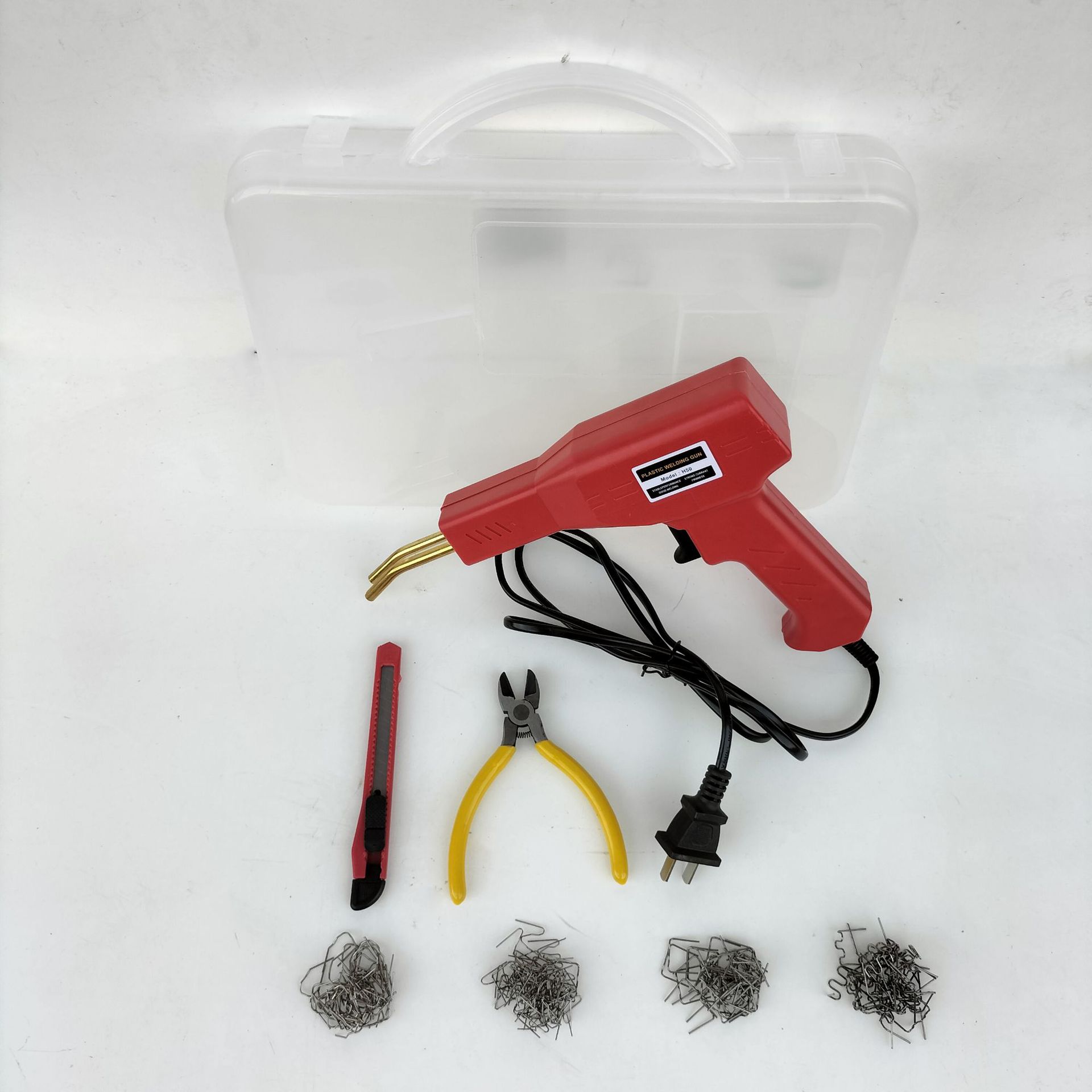 Foreign trade hot sale car bumper repair machine plastic repair repair welding torch welding nail welding rod plastic welding machine hot fuser