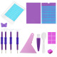 Purple multi-function drill disc (No.2) suit