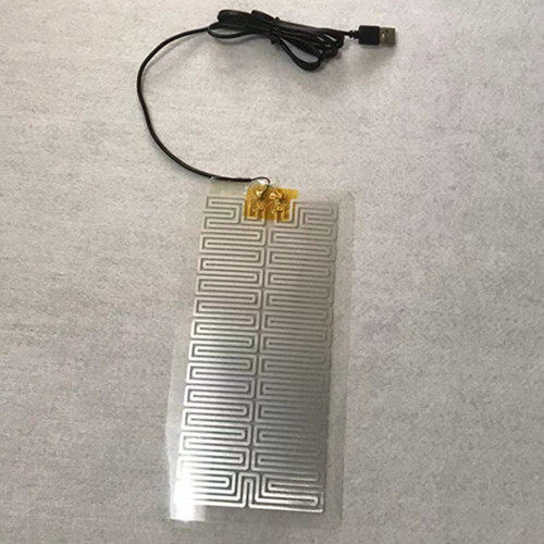 Do not fold USB5V belt electric heating sheet, metal heating sheet