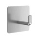 90 degree trunk hook-silver