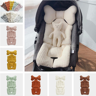 Wholesale Korean baby stroller cushion baby dining chair cotton cushion safety seat padded cushion for all seasons