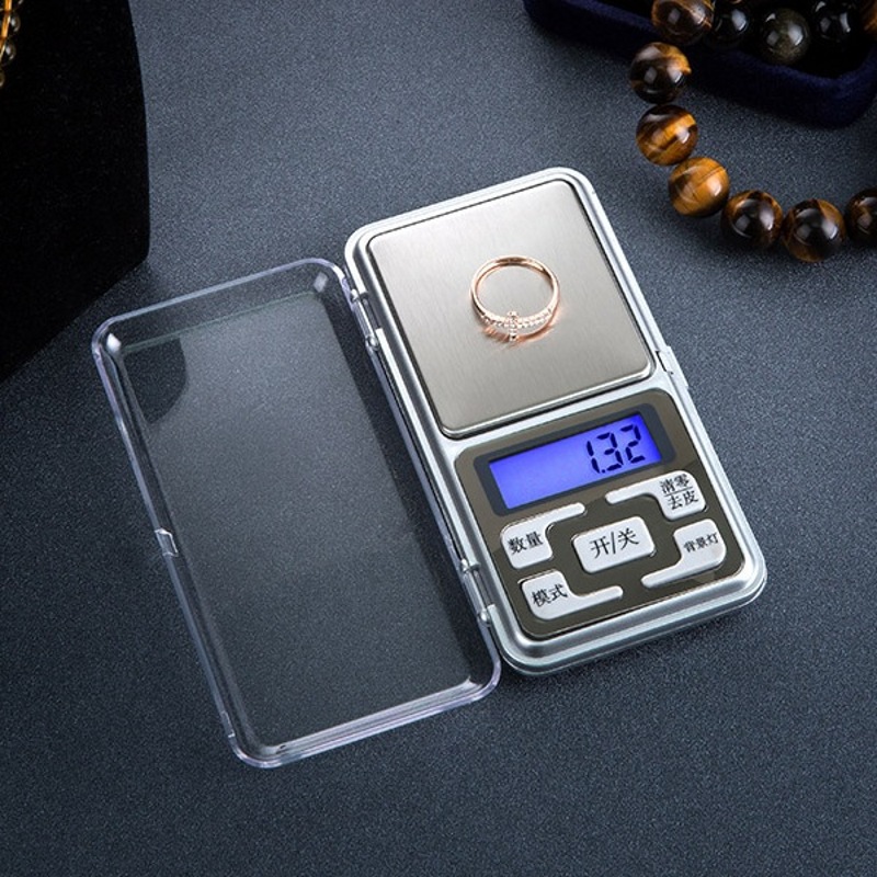 Household small mini weighing grams of small electronic scales Wholesale 0.01g baking pocket weighing portable jewelry scales
