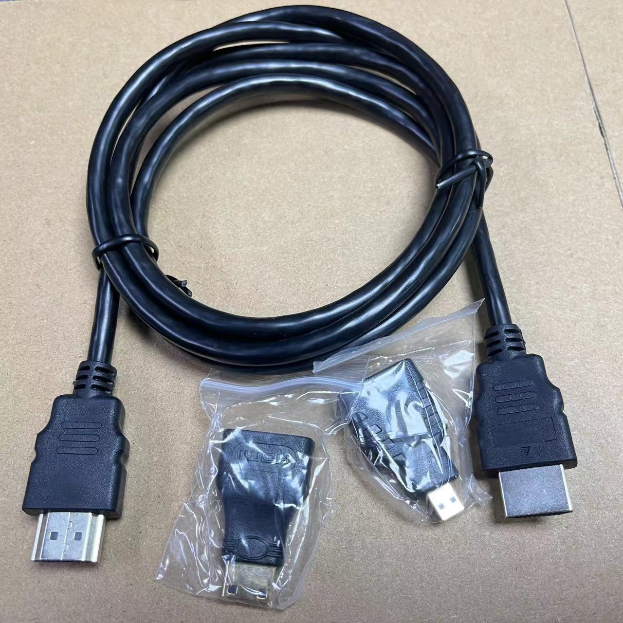 HD HDMI 3 in 1 adapter Mini micro hdmi to hdmi cable 3 in 1 adapter