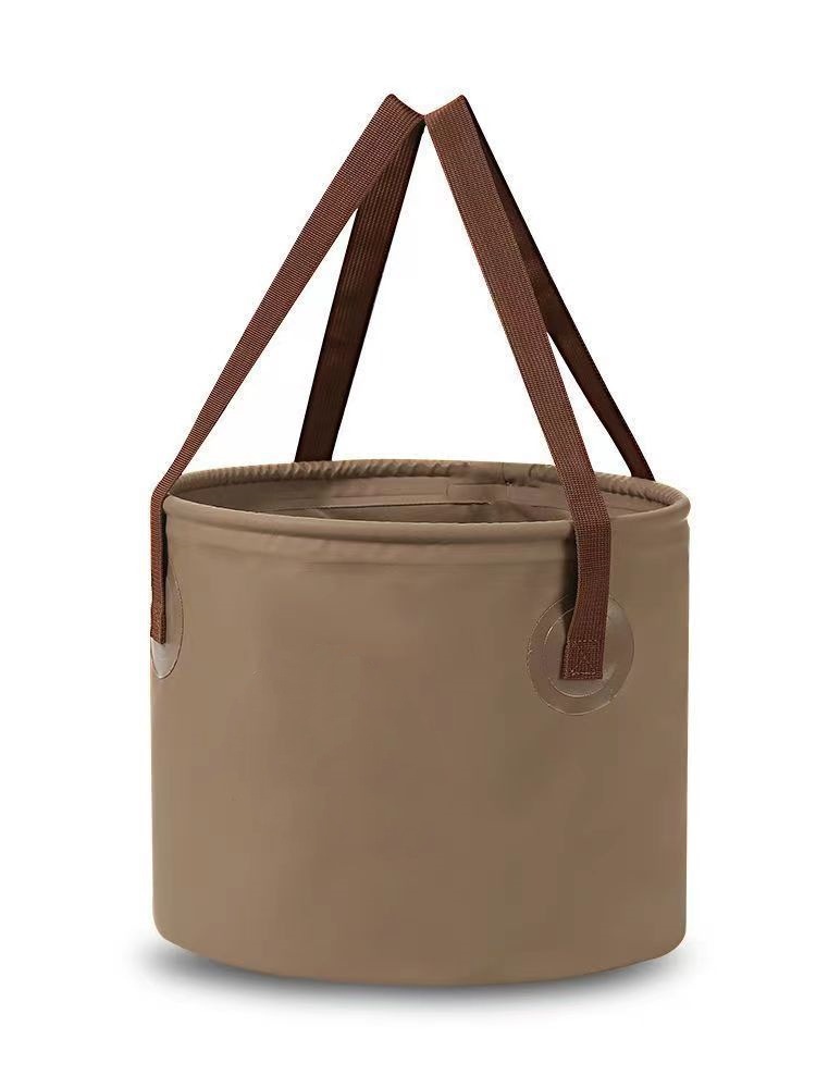 New Portable Outdoor Foldable Bucket 20L Travel Bucket Large Capacity Outdoor Portable Bucket Camping Bucket