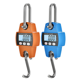 Factory spot wholesale hot cross-border industrial electronic scale 300kg electronic hanging crane portable hook hanging scale
