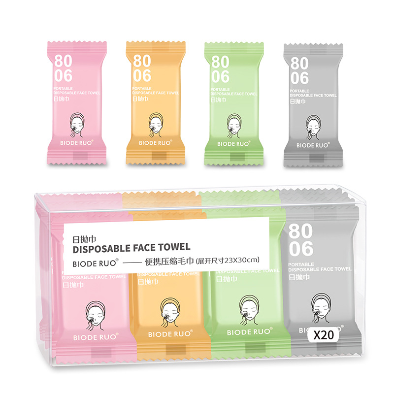 Compressed Towel Disposable Pure Cotton Extra-large Thickened Portable Daily Towel for Business Travel Face Cleansing Square Towel