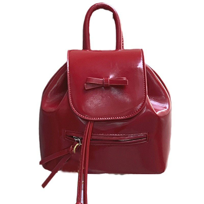 Korean Style Fashionable Portable Small Bag Women's 2024 New Exquisite High-end Backpack Casual Travel Small Schoolbag