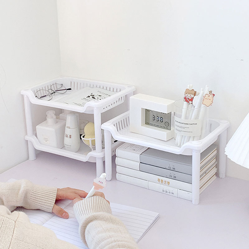 Thickened Bathroom Storage Rack Bathroom Basin Rack Restroom Storage Toilet Bath Storage Shelf Free Combination