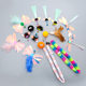 Amazon Explosions Pet Products Feather Fun Cat Stick Replacement Head Collection Fairy Stick Self-Hi Fun Cat Toy