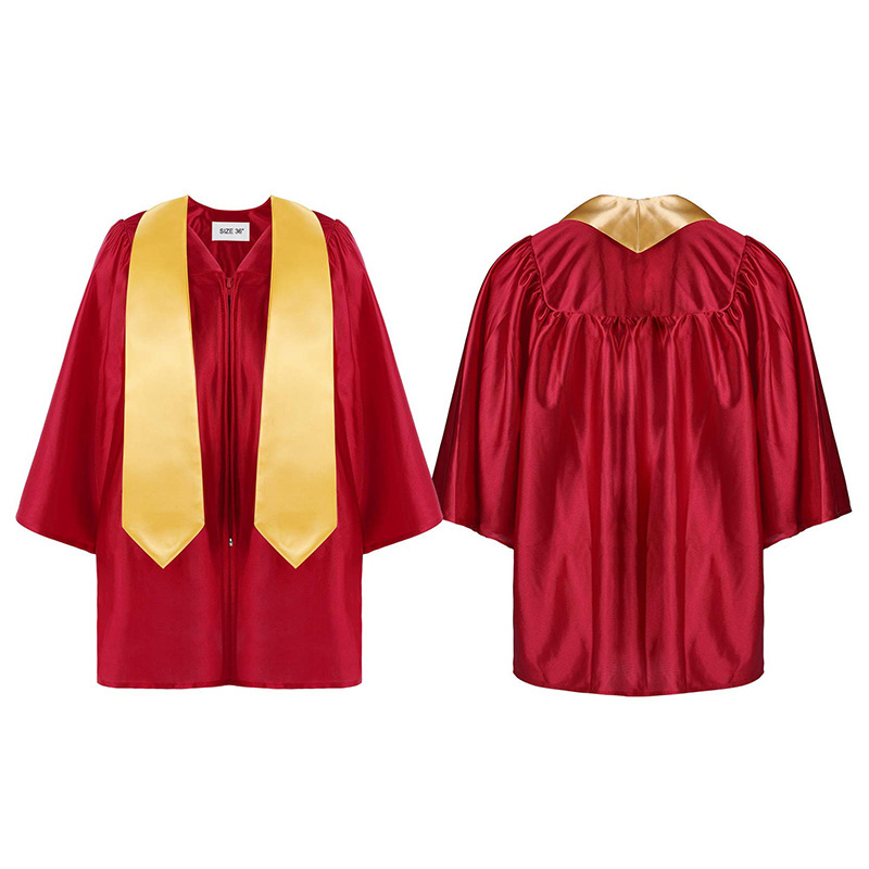 2025 new multi-color children's bachelor's clothing kindergarten primary and secondary school students' graduation dress doctor's clothing suit