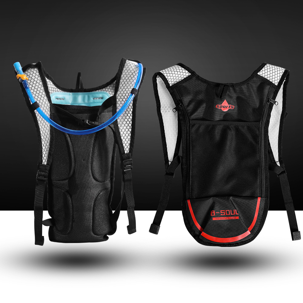 Bicycle Riding Backpack Water Bag Backpack Outdoor Backpack Breathable Travel Sports Bag Men's and Women's Bicycle Bag