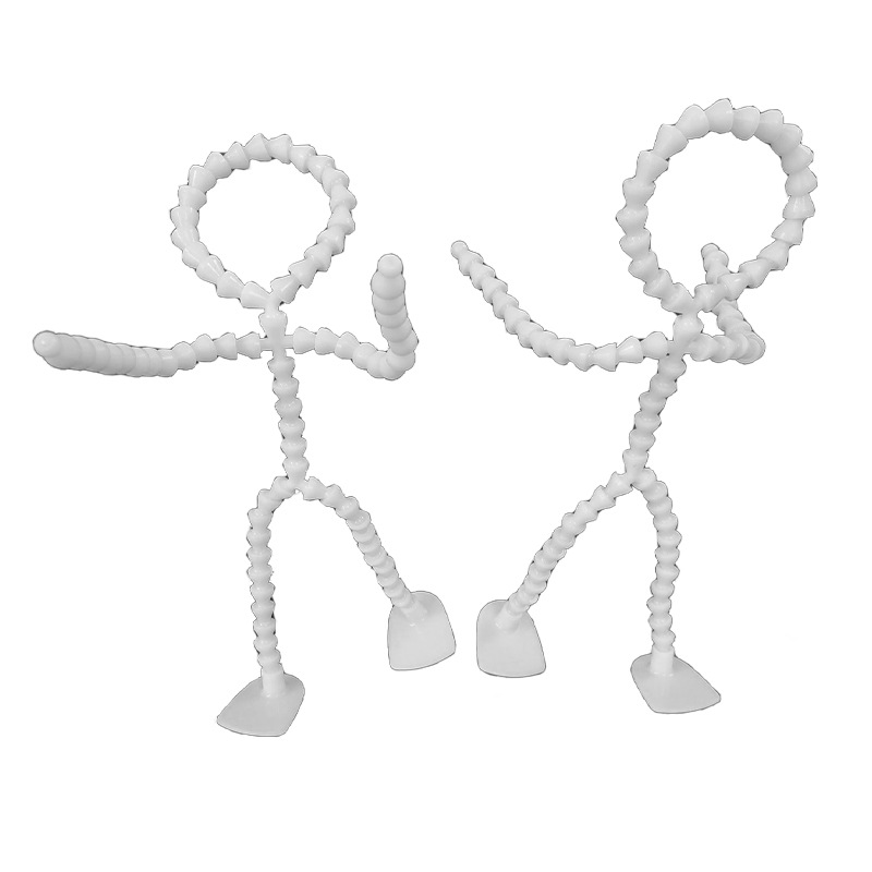 Net Red Star Delu SLU 12mm bone grain baby skeleton silent standing cotton doll keel joint wholesale