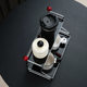 Double-ball Middle-style Iron Desktop Water Cup Storage Rack Table Bedroom Bathroom Kitchen Acrylic Storage Rack