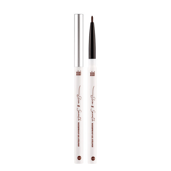 Xixi Slim and Smooth Waterproof Eyeliner Glue Pen Extremely Thin and Long-lasting Waterproof and Smooth Color Eyeliner Pen