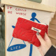 Quilted rabbit red