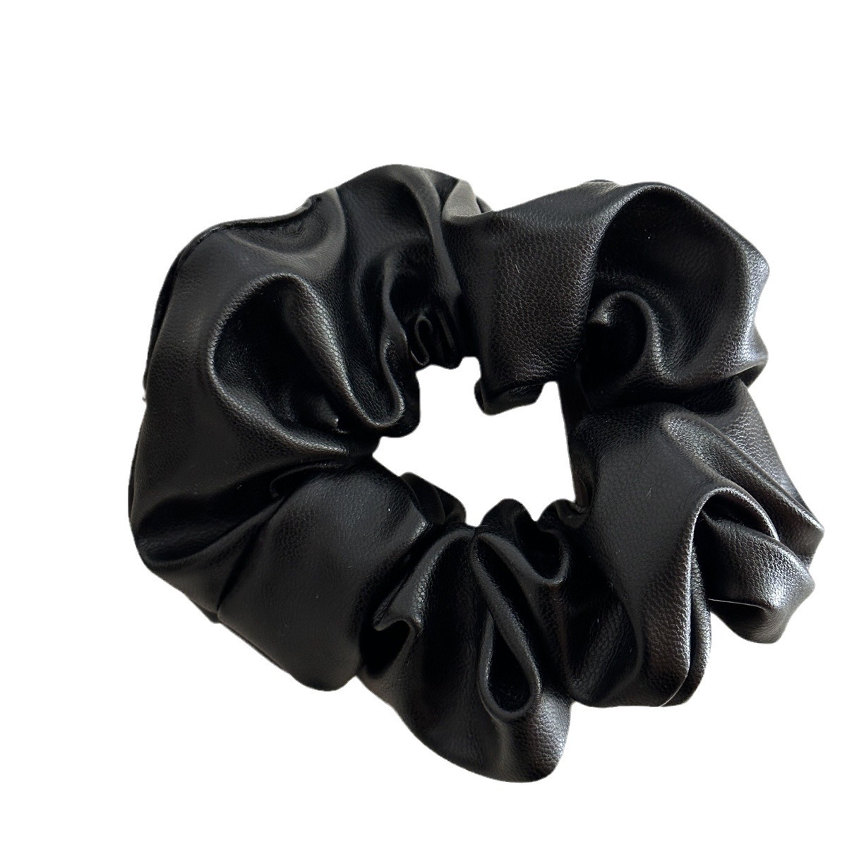 Δερμάτινο δαχτυλίδι για το παχύ έντερο υψηλής ποιότητας, μεγάλο, μικρό μέγεθος, δαχτυλίδι μαλλιών, απαλό καφέ, σειρά αλογοουρά, μαλλιά με στρογγυλή κεφαλή, αξεσουάρ μαλλιών, σχοινί, νέο_voghion.com