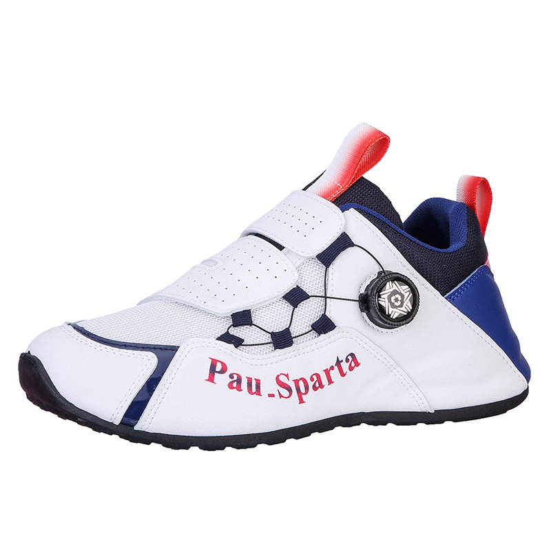 New Sports Swivel Buckle Men's Running Shoes Casual Mesh Breathable Inner Height Bag Bottom Daddy Men's Shoes Trendy
