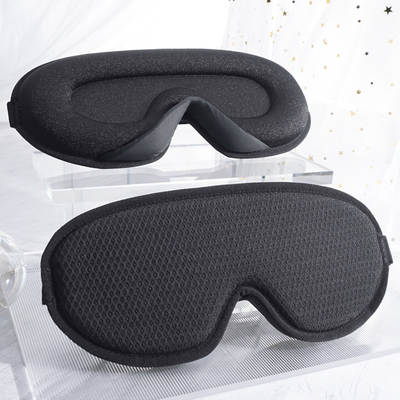 Factory direct 3D three-dimensional shading sleep breathable eye mask bubble mesh Galleka comfortable memory cotton Nap Travel