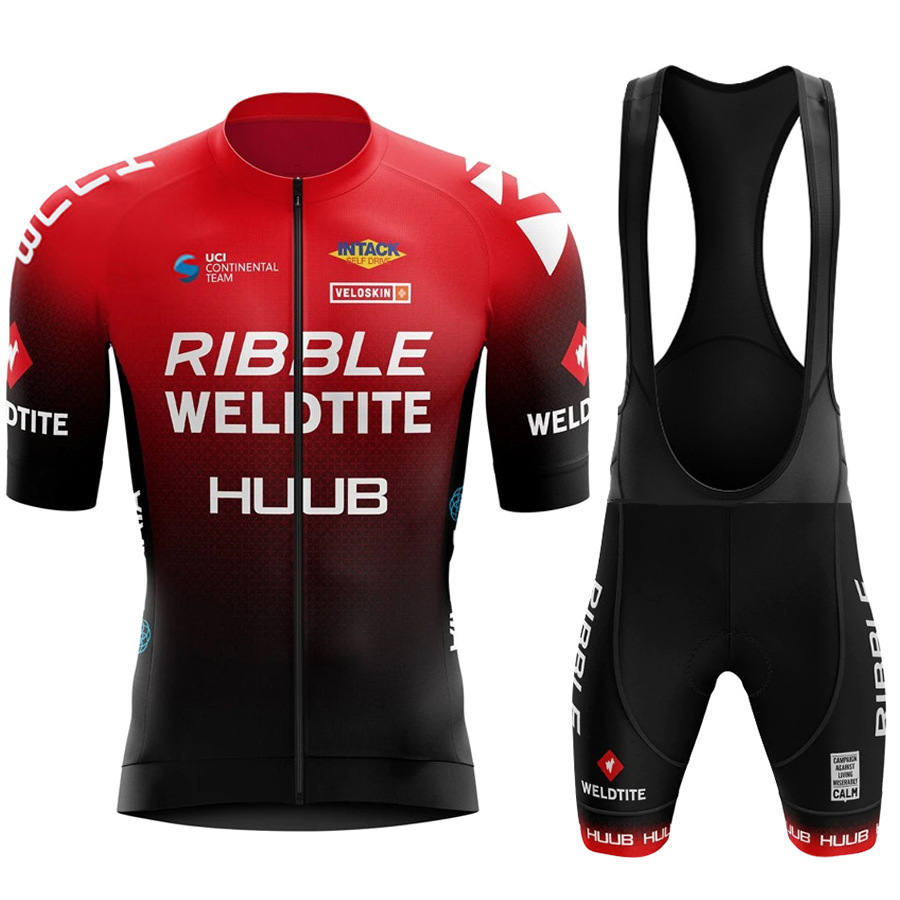 HUUB New Cycling Clothing Short-sleeved suit Men's and Women's Summer Breathable Bicycle Shirt Highway Mountain Bike Riding Equipment