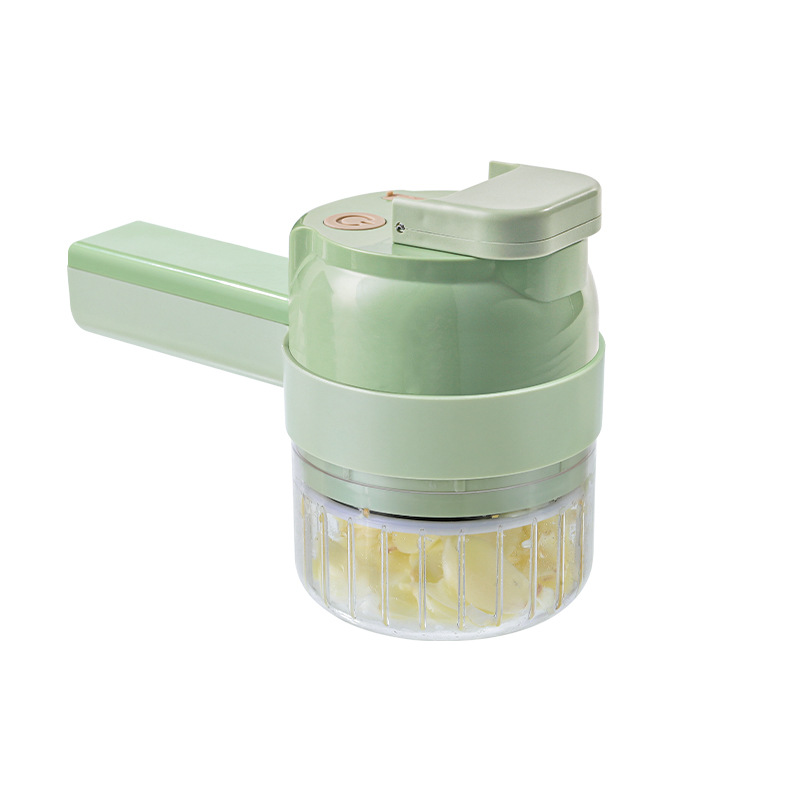 Gatling Vegetable Cutter Household Kitchen Multifunctional Garlic Pashing Garlic Stir Electric Wireless Auxiliary Food Cooking Machine