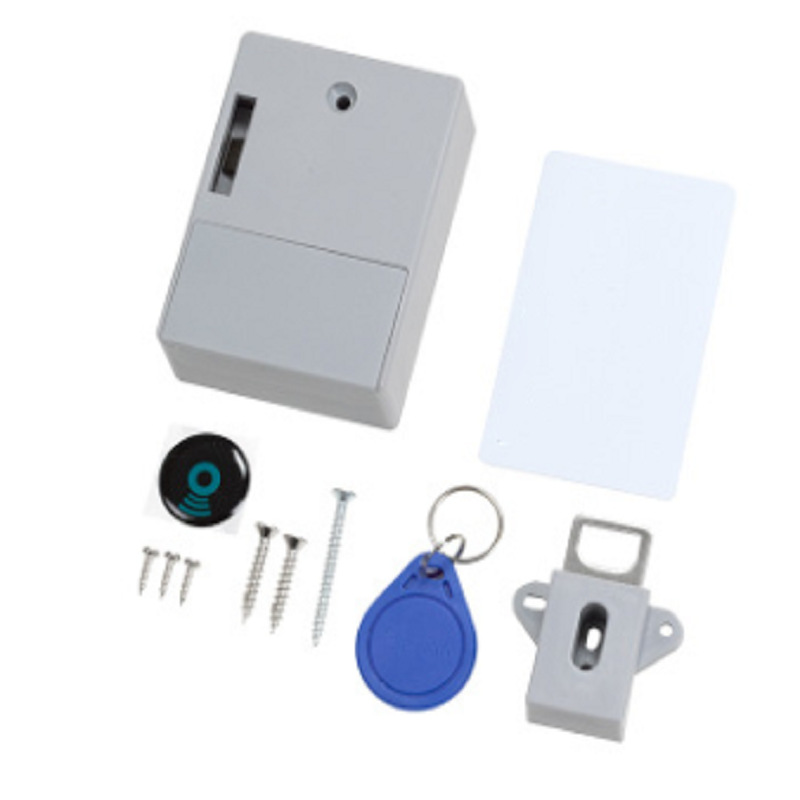 Open-Hole Free Drawer Lock Electronic Smart Sensor Lock Sauna Cabinet Wardrobe Lock Home File Cabinet Invisible Dark Lock