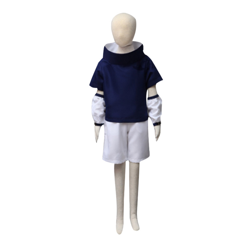 佐助二代藍色衣服 佐助夏裝 cosplay 動漫服裝