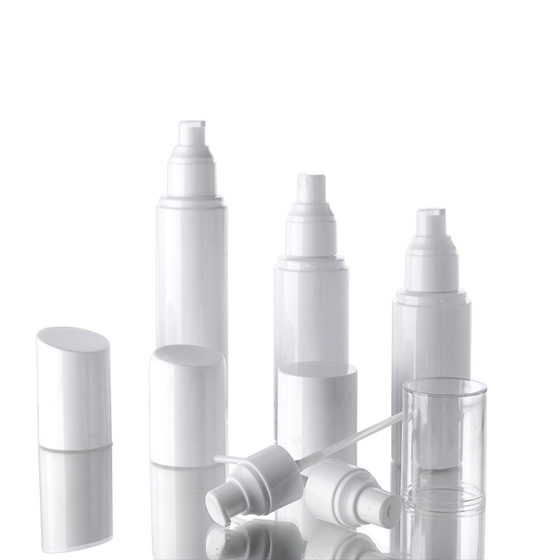 30/50/80/100 ml White Plastic Bottle Facial Cleanser Bottle Spray Bottle Press Sub Bottle Cosmetic Bottle