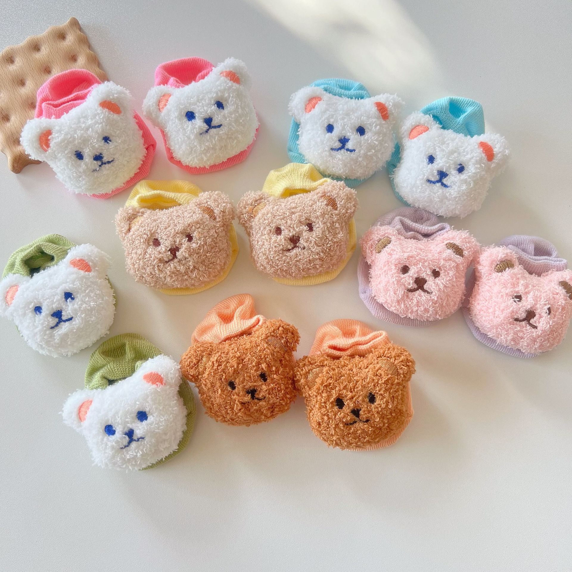 2023 children's socks ins Wind baby children's invisible socks dispensing three-dimensional cartoon cotton socks doll socks children's socks wholesale