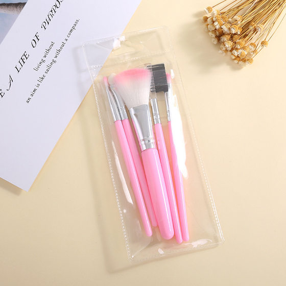 New 5 Brush Makeup Brush suit Pink Beauty Tools Eye Shadow Brush Makeup Brush Wholesale