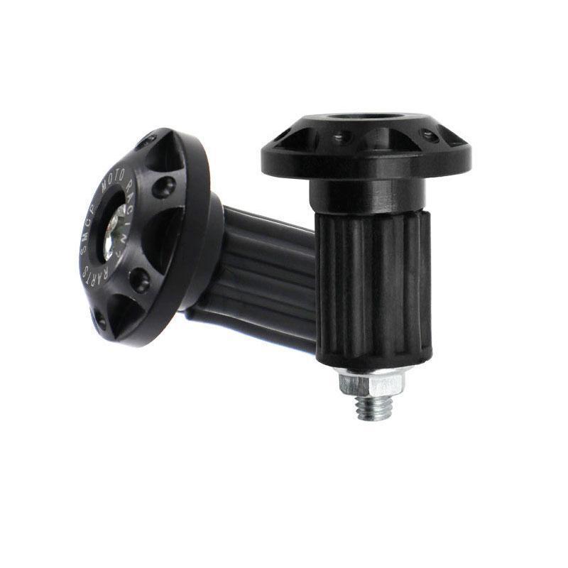 Hot selling motorcycle handle plug modification accessories ghost head scooter decorative handle plug grip drop-resistant plug