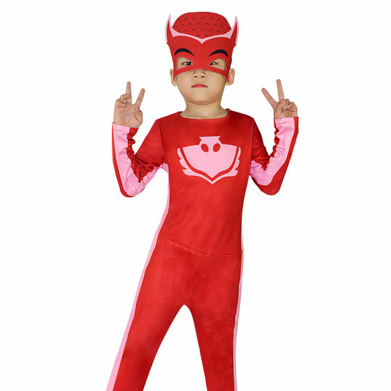Pajamas Little Hero cosplay Jumpsuit Halloween Kids Performance Clothes
