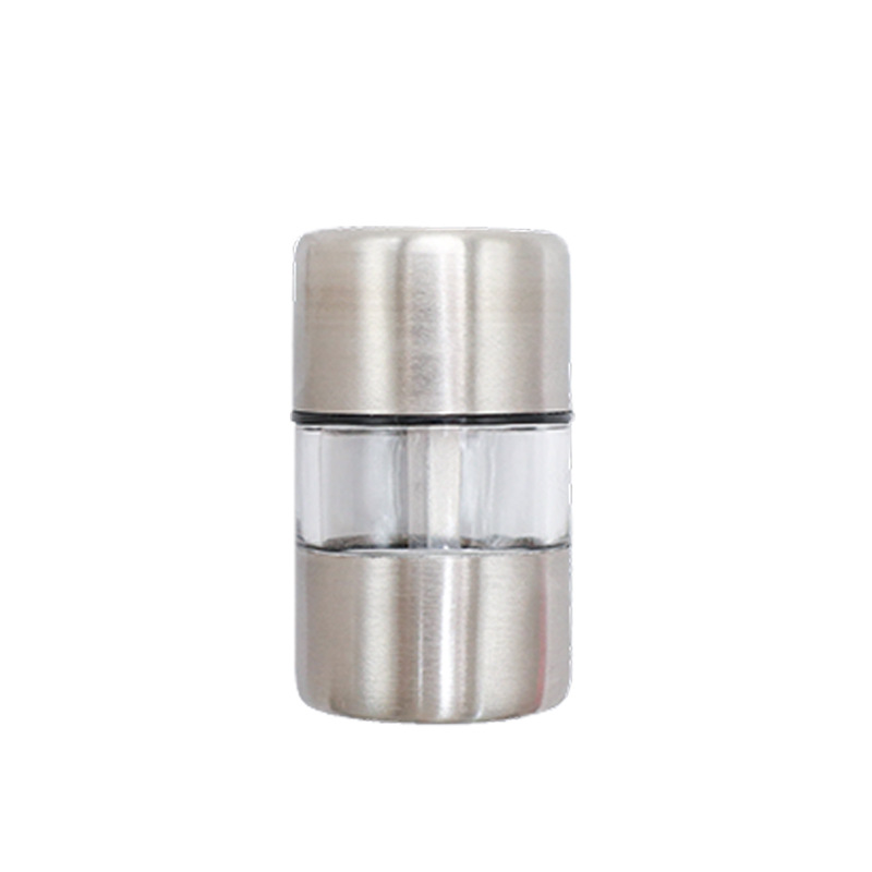 New mini grinder manual Pepper bottle pepper grinding pepper grinding stainless steel grinding core grinding bottle seasoning bottle