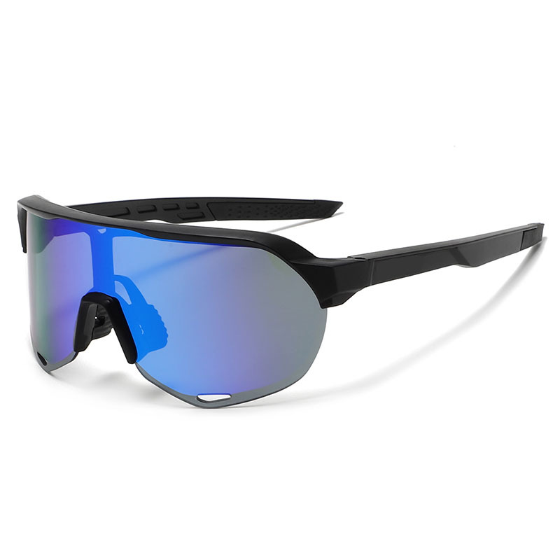 European and American outdoor sports sunglasses riding windproof glasses S2 same sunglasses one colorful real film glasses