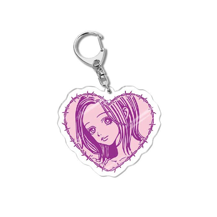 Anime cartoon peripheral nana another me in the world, xiaosongnai dazaki nana acrylic keychain